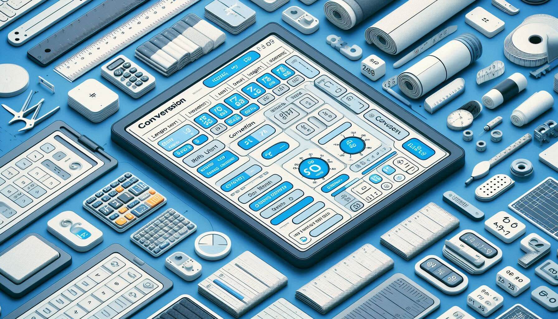Unit Converters tool in TexCalc for converting between various textile units and measurement systems